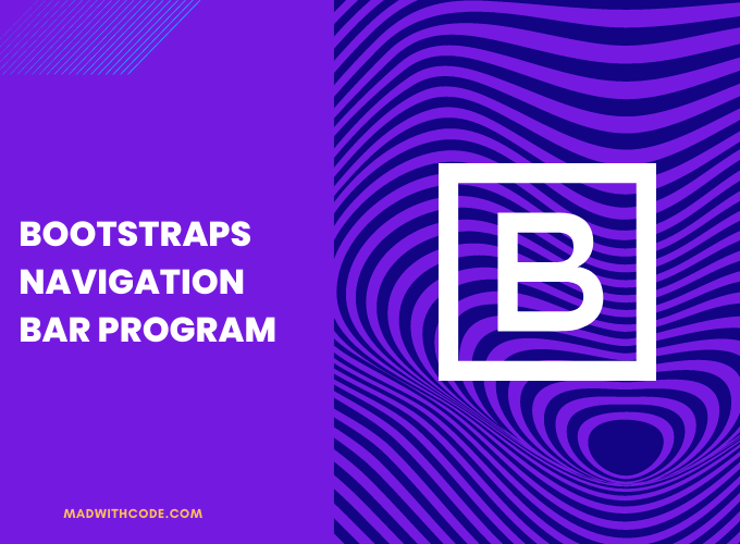 Bootstraps Navigation Bar Cognizant Handson Program