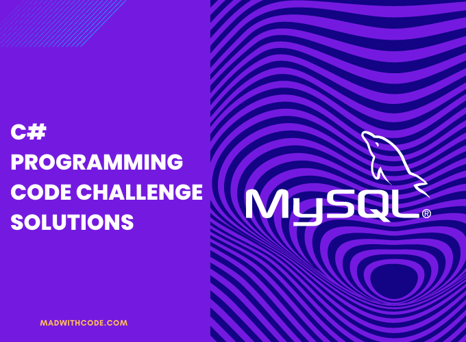 C# Programming Code Challenge Solutions for Cognizant